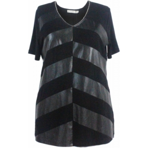 Studio T-shirt m. striber