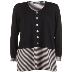 Näis bluse (Sort)