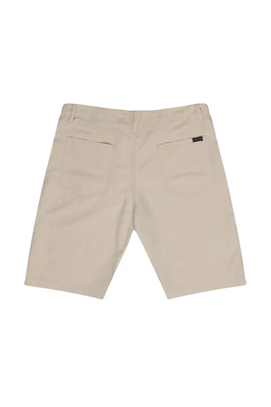 Beige hør shorts - Ed Baxter