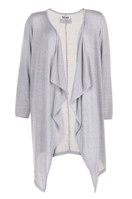 Deluca lyse grå cardigan Deluca lyse grå cardigan