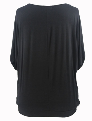Deluca bluse (Sort) Deluca bluse (Sort)