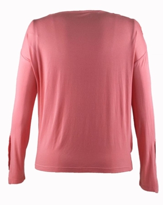 Deluca bluse m. 3/4 lange ærmer Deluca bluse m. 3/4 lange ærmer
