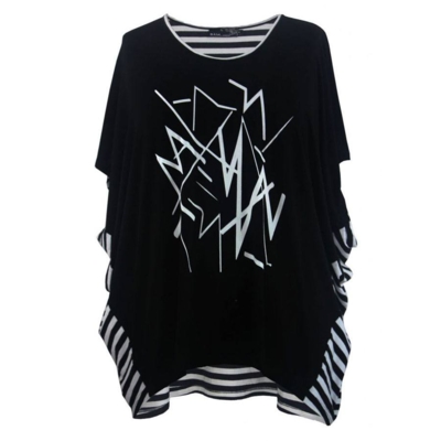 Näis Top/T-shirt (Sort) Näis Top/T-shirt (Sort)