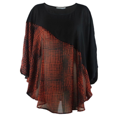 Studio bluse (Orange) Studio bluse (Orange)