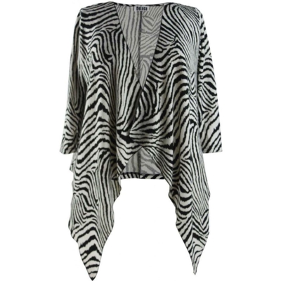 Deluca Cardigan (Sort/Offwhite) Deluca Cardigan (Sort/Offwhite)