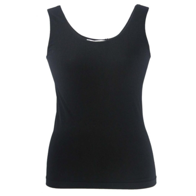 Studio sort top - kort (Seamless) Studio sort top - kort (Seamless)