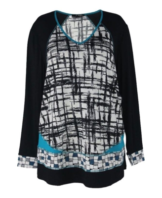 Multifarvet Näis bluse Multifarvet Näis bluse