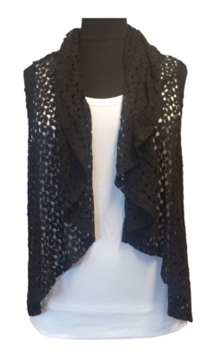 Strikket oval vest fra Gozzip Strikket oval vest fra Gozzip