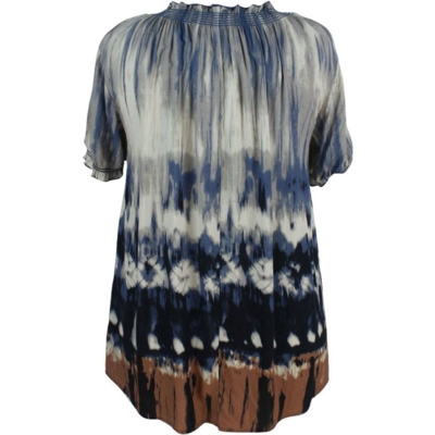 Gozzip bluse m. print (Mangefarvet) Gozzip bluse m. print (Mangefarvet)