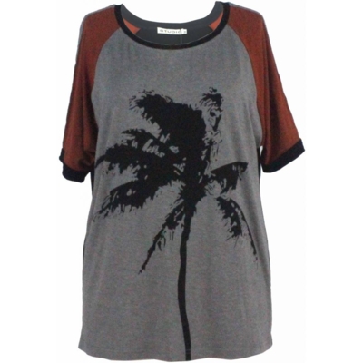 Grå/Terracotta Studio T-shirt Grå/Terracotta Studio T-shirt