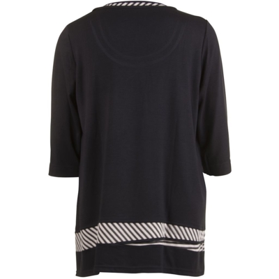 Sort Näis bluse Sort Näis bluse