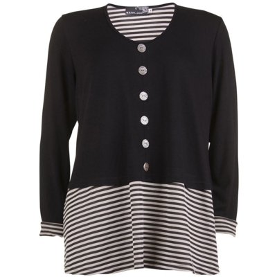 Näis bluse (Sort) Näis bluse (Sort)