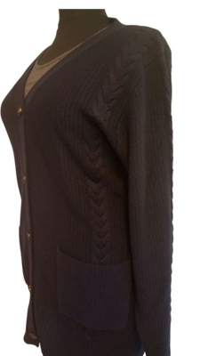 Lun Veto cardigan (Navy) Lun Veto cardigan (Navy)
