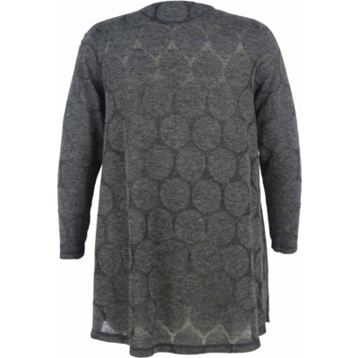 Gozzip cardigan - A-facon (Koksgrå) Gozzip cardigan - A-facon (Koksgrå)
