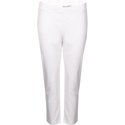 Hvide capri leggins - Gozzip