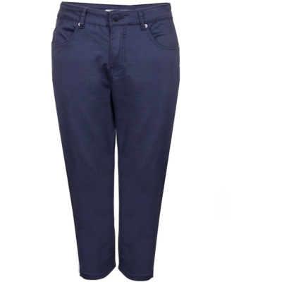 Navy Capri bukser - Fit 42 Regular Fit - Studio Navy Capri bukser - Fit 42 Regular Fit - Studio