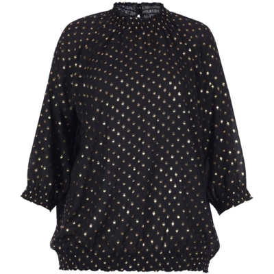 Festlig sort bluse - Studio Festlig sort bluse - Studio