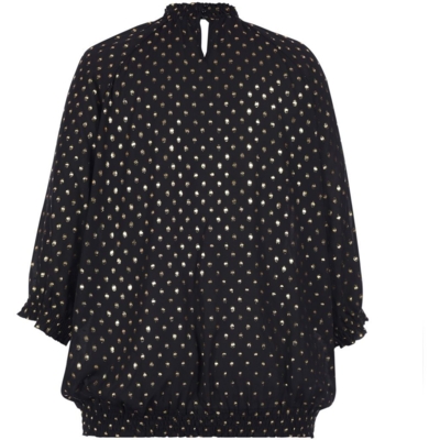 Festlig sort bluse - Studio Festlig sort bluse - Studio