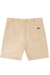 Beige hør shorts (Adapt-a-Waist) - Ed Baxter