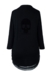 DeLuca sort T-shirt m. 3/4 lange ærmer DeLuca sort T-shirt m. 3/4 lange ærmer