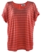 Deluca T-shirt (Coral stribet) Deluca T-shirt (Coral stribet)