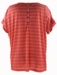 Deluca T-shirt (Coral stribet) Deluca T-shirt (Coral stribet)