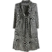 Deluca kjole (Sort/Offwhite) Deluca kjole (Sort/Offwhite)