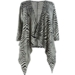 Deluca Cardigan (Sort/Offwhite) Deluca Cardigan (Sort/Offwhite)
