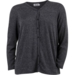 DeLuca cardigan (Grå melange) DeLuca cardigan (Grå melange)