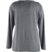 Studio langærmet T-shirt m. simili-sten Studio langærmet T-shirt m. simili-sten