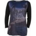 Sorte bluse fra Studio med print Sorte bluse fra Studio med print