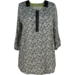 Gozzip chiffonbluse m. 3/4 ærmer Gozzip chiffonbluse m. 3/4 ærmer