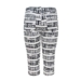 Hvide Studio capribukser m. sort print Hvide Studio capribukser m. sort print