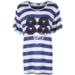 Veto T-shirt med "88" print (Blå/Hvid) Veto T-shirt med "88" print (Blå/Hvid)