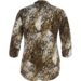 Skjortebluse i brunt tigerprint