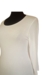 Hvid Handberg jersey bluse m. 3/4 lange ærmer Hvid Handberg jersey bluse m. 3/4 lange ærmer