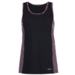 Studio Gym fitness top - sort m. kontrast