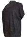 Sort bluse m. blonde front - Studio Sort bluse m. blonde front - Studio
