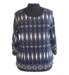Navyblå bluse m. hvidt print - OneMore Navyblå bluse m. hvidt print - OneMore