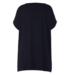 Navyblå bluse m. blomster print - Studio Navyblå bluse m. blomster print - Studio