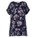 Navyblå bluse m. blomster print - Studio Navyblå bluse m. blomster print - Studio